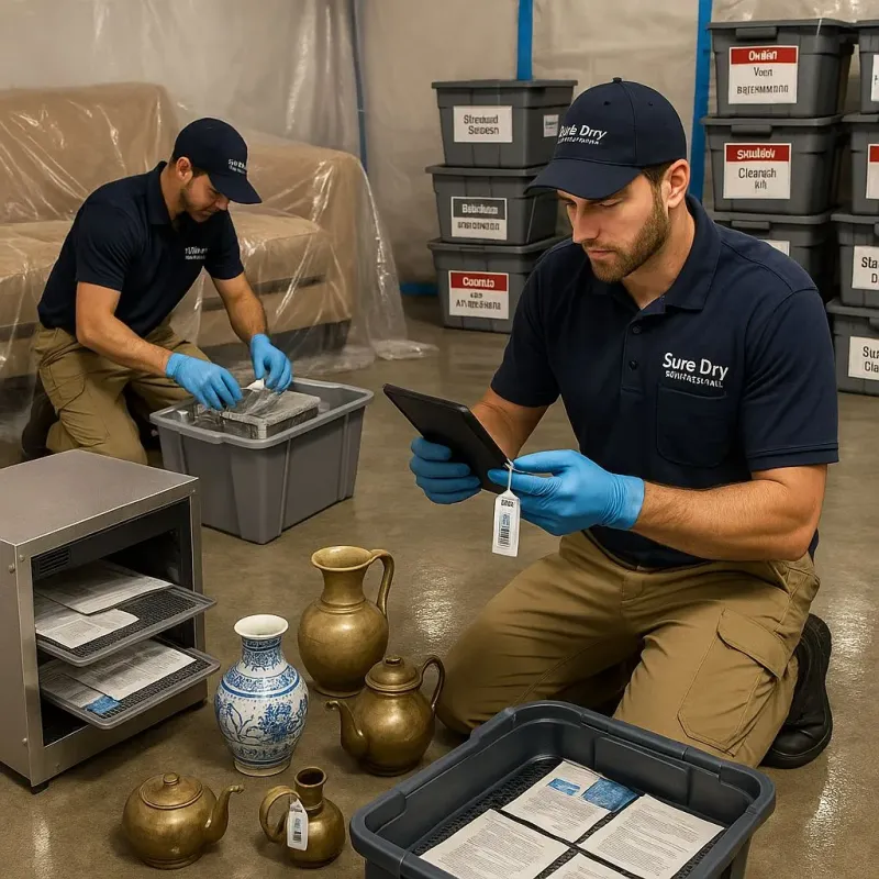 Content Protection and Restoration process in Hokendauqua, PA